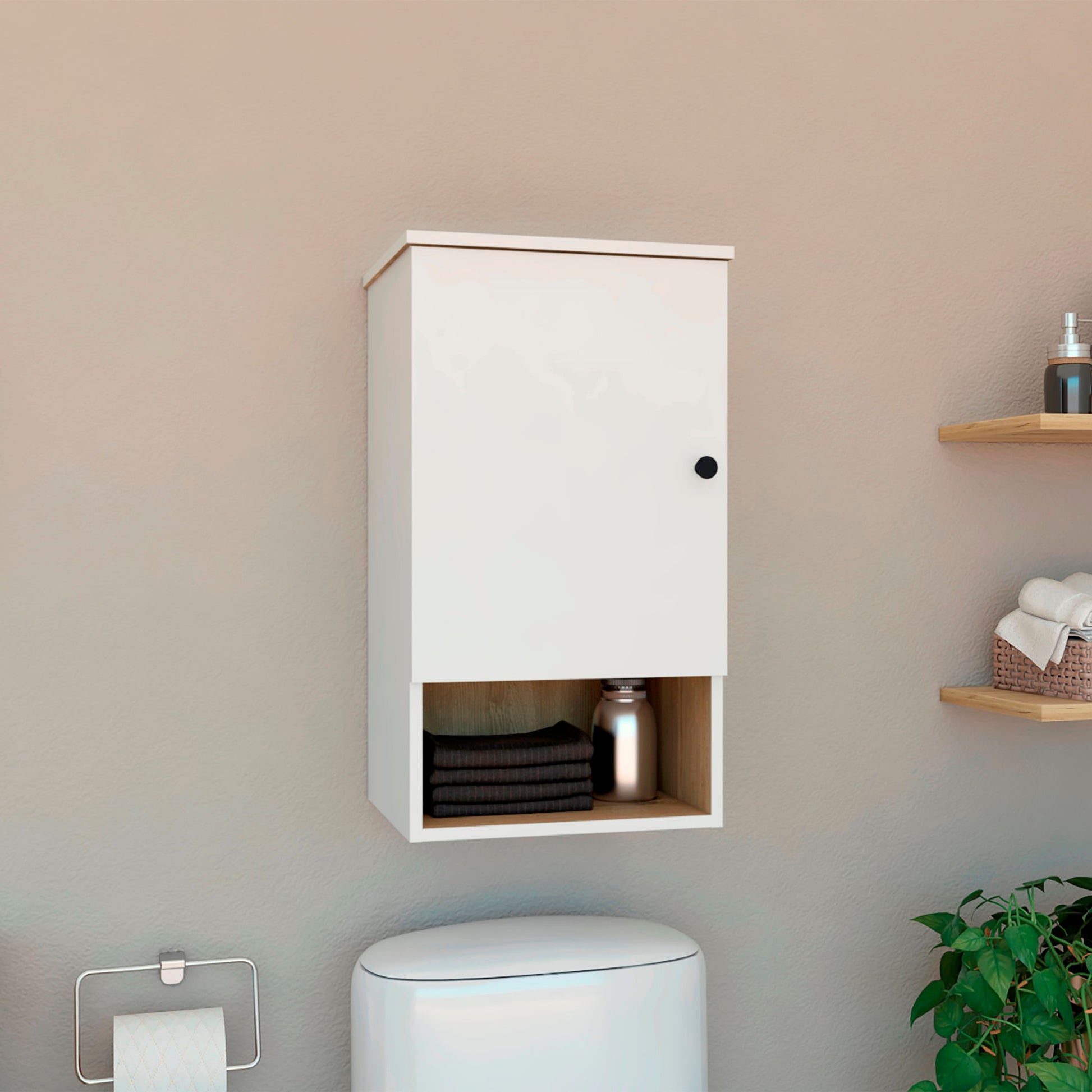 Mueble Botiquin Bath Bi Color Rta Blanco Duna