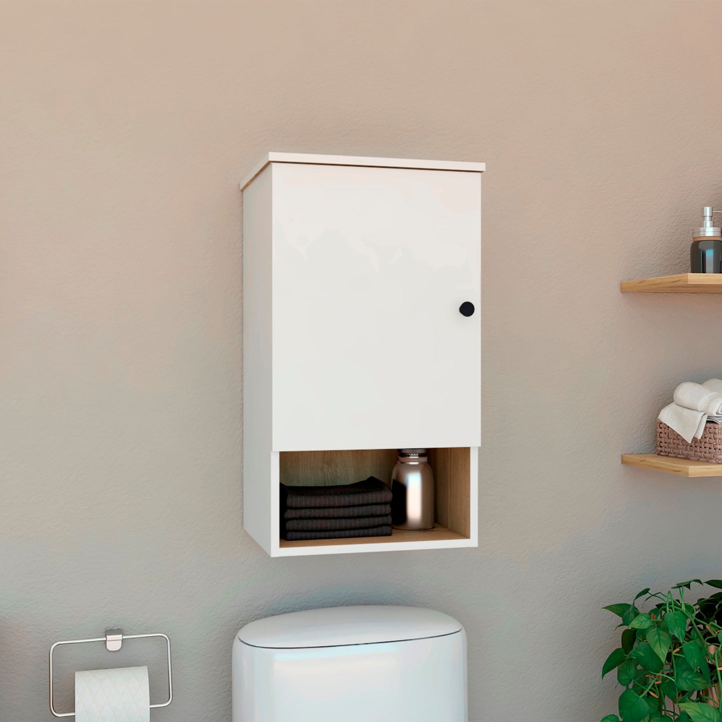 Mueble Botiquin Bath Bi Color Rta Blanco Duna