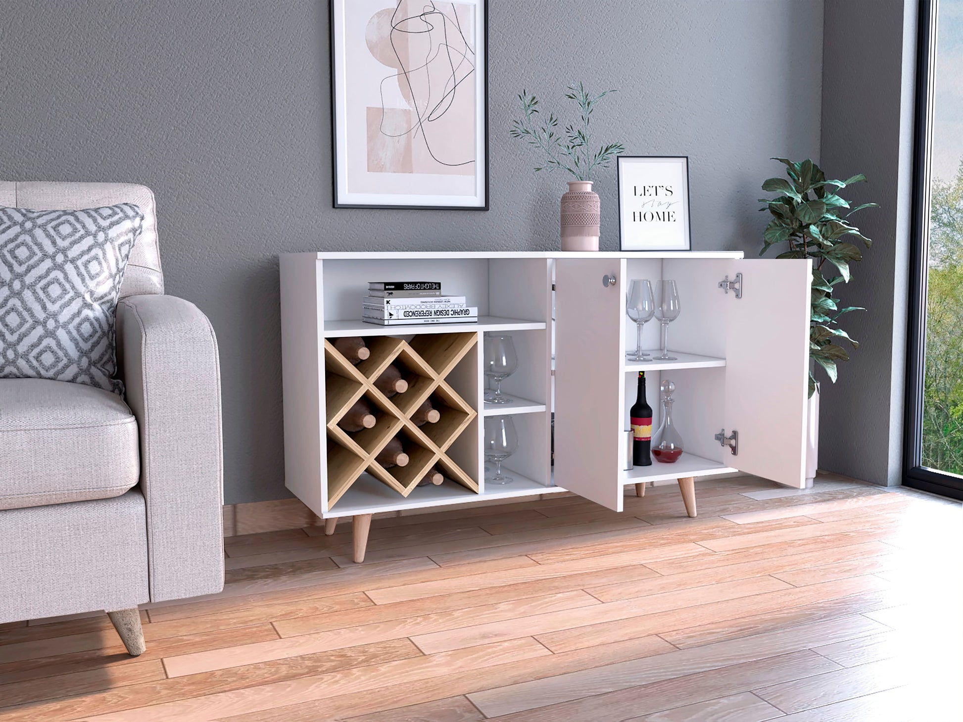 Mueble Bar Vithi Rta Duna + Blanco