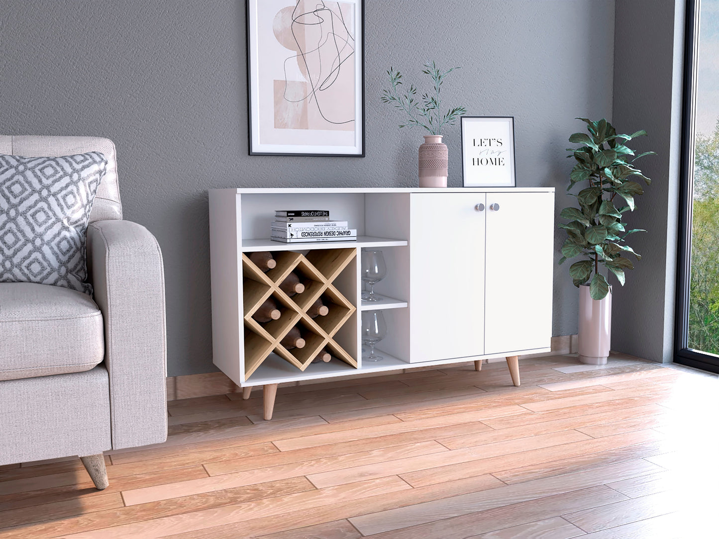 Mueble Bar Vithi Rta Duna + Blanco