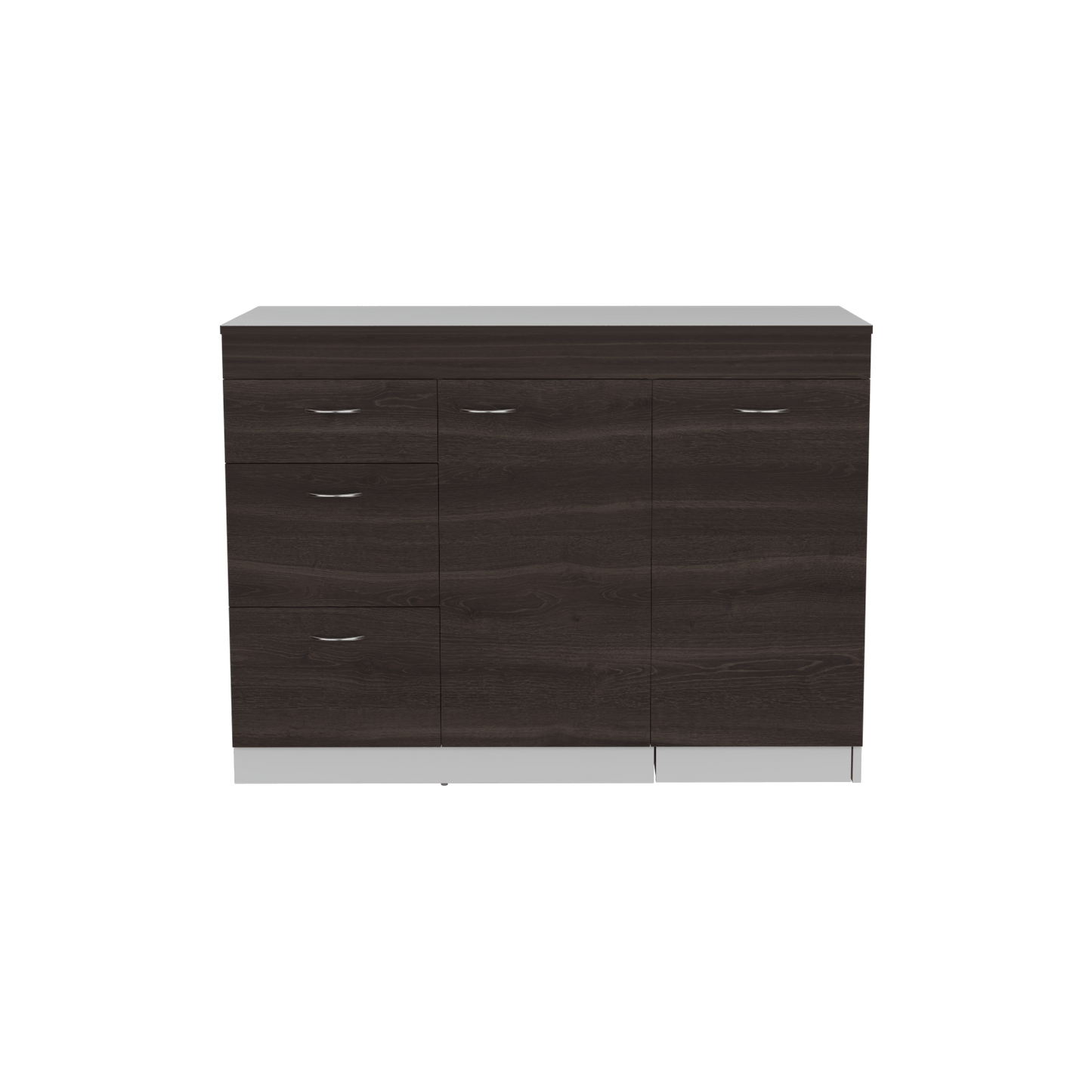 Mueble Inferior Cocina Grecia Rta Blanco Milan