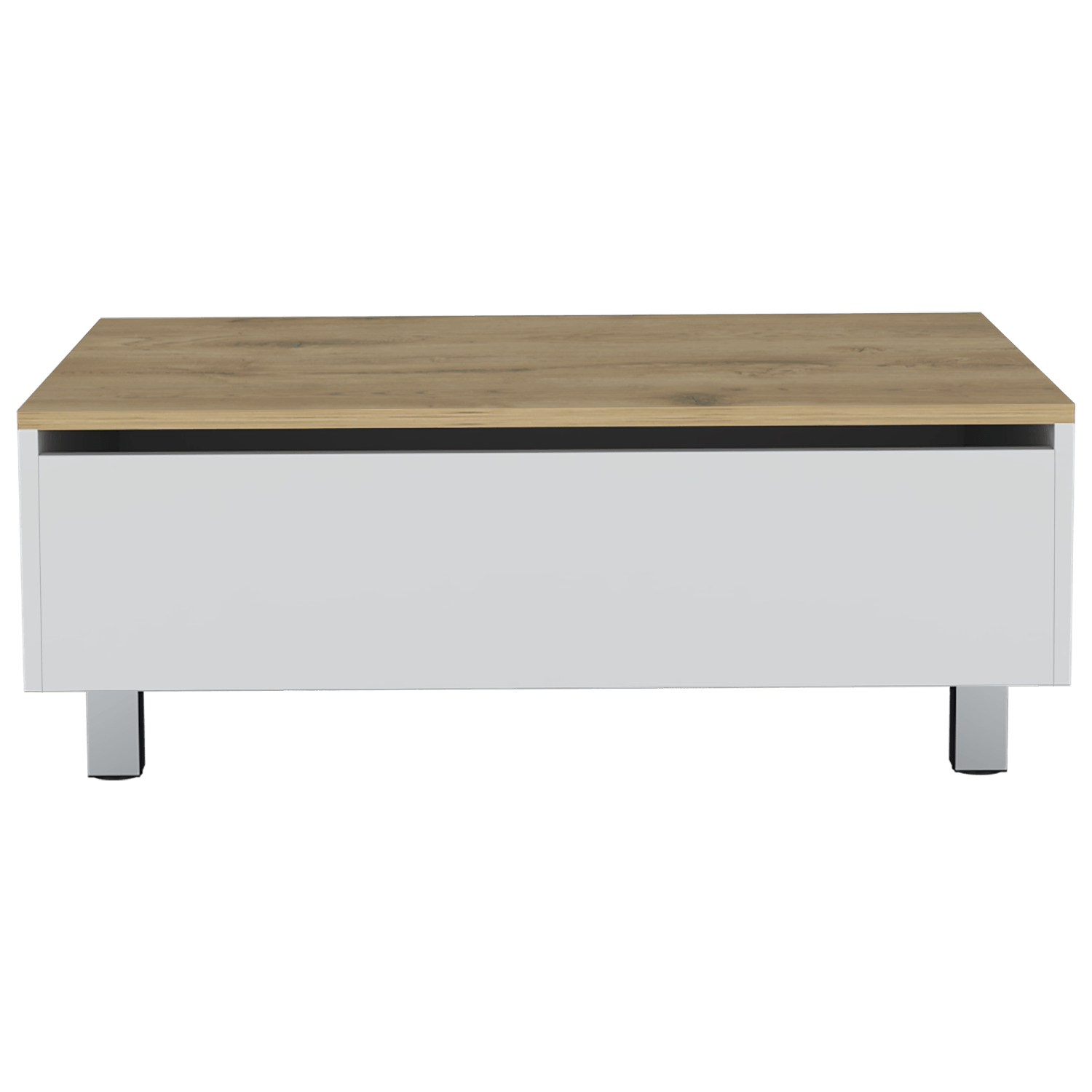 Mesa De Centro Gambia Rta Macadamia Blanco