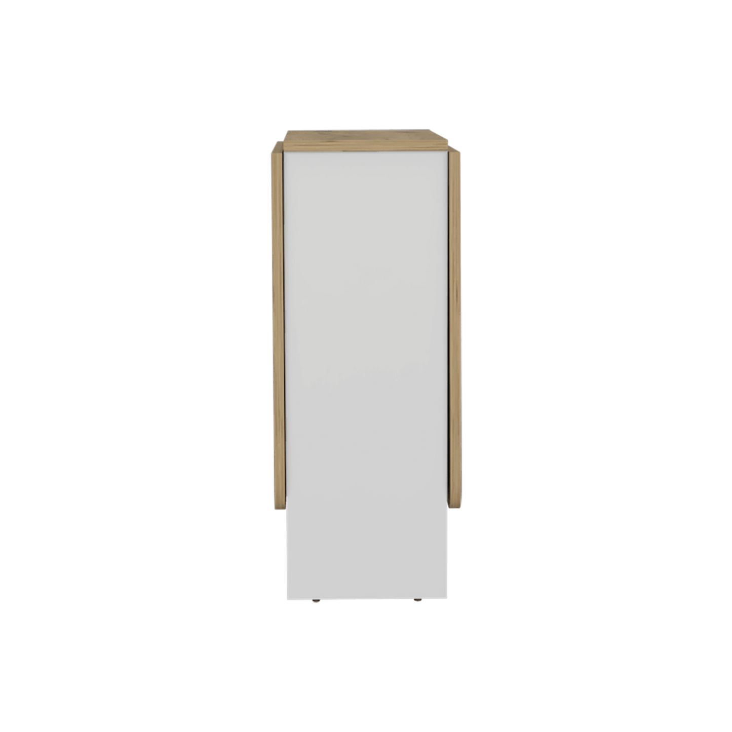 Mesa Plegable Gateleg Rta Blanco Macadamia