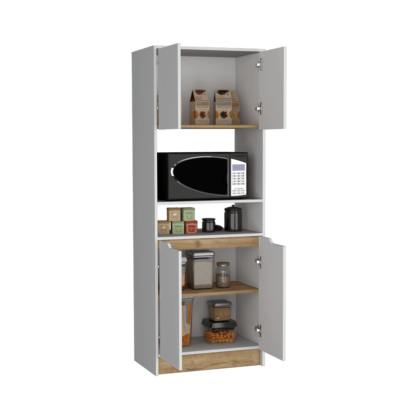 Modulo Microondas Alto Soler 180X66 Rta Blanco Macadamia