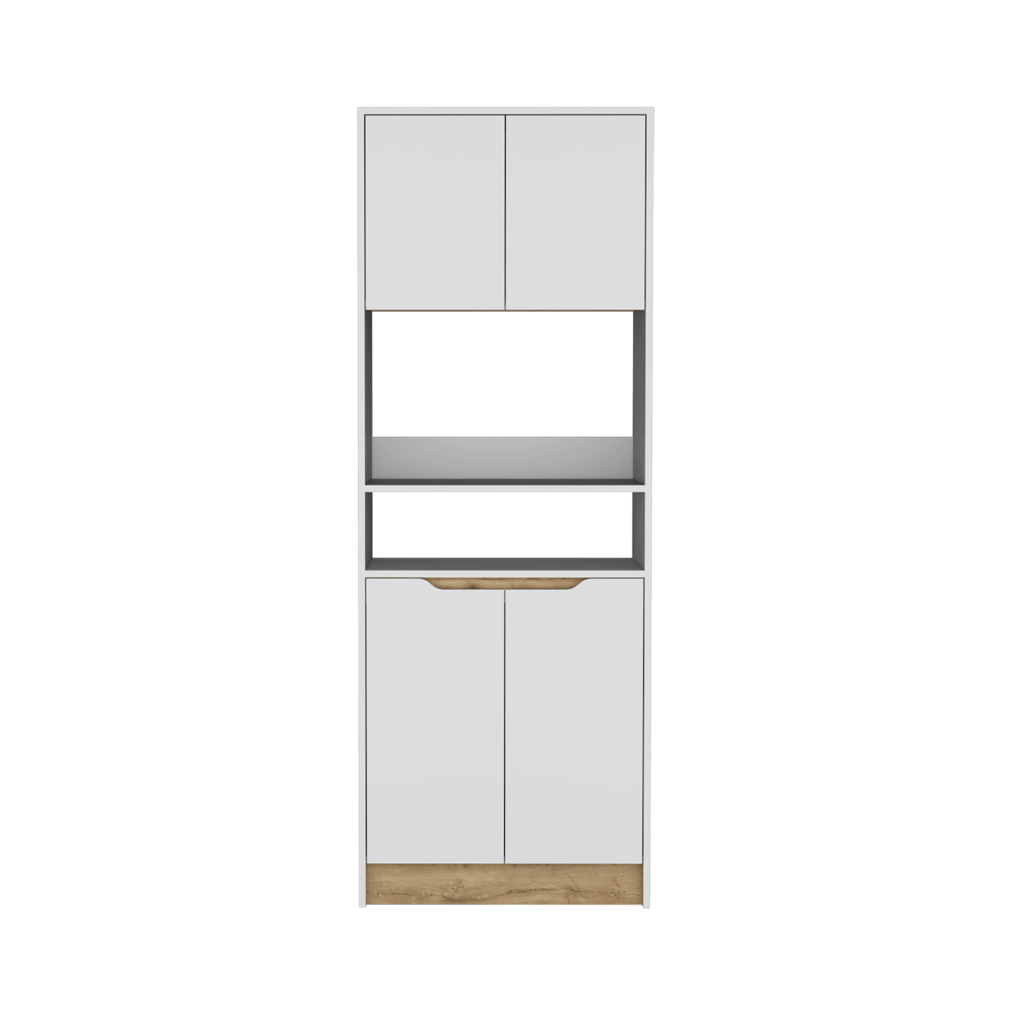 Modulo Microondas Alto Soler 180X66 Rta Blanco Macadamia