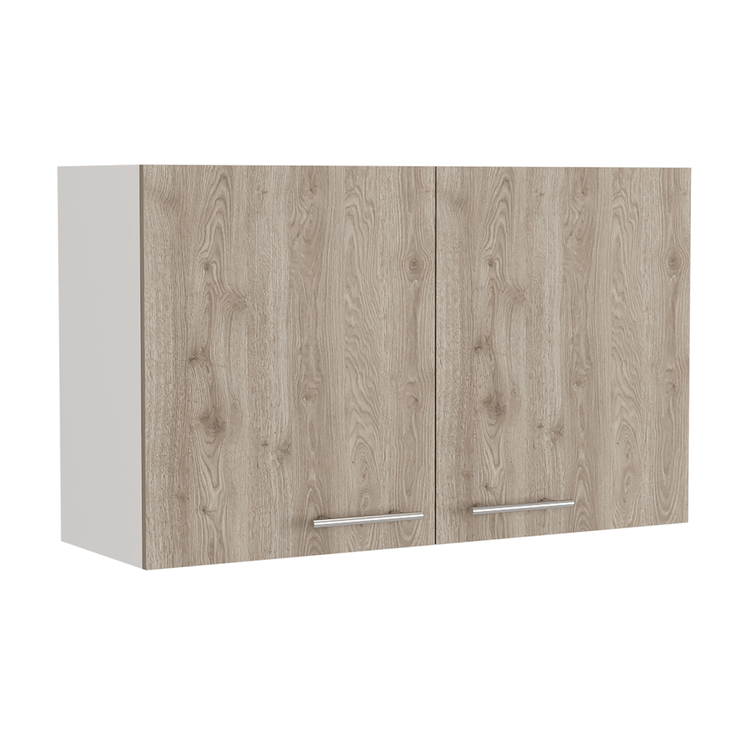 Mueble Aereo 2 Puertas Manchester Rta Blanco + Bardolino