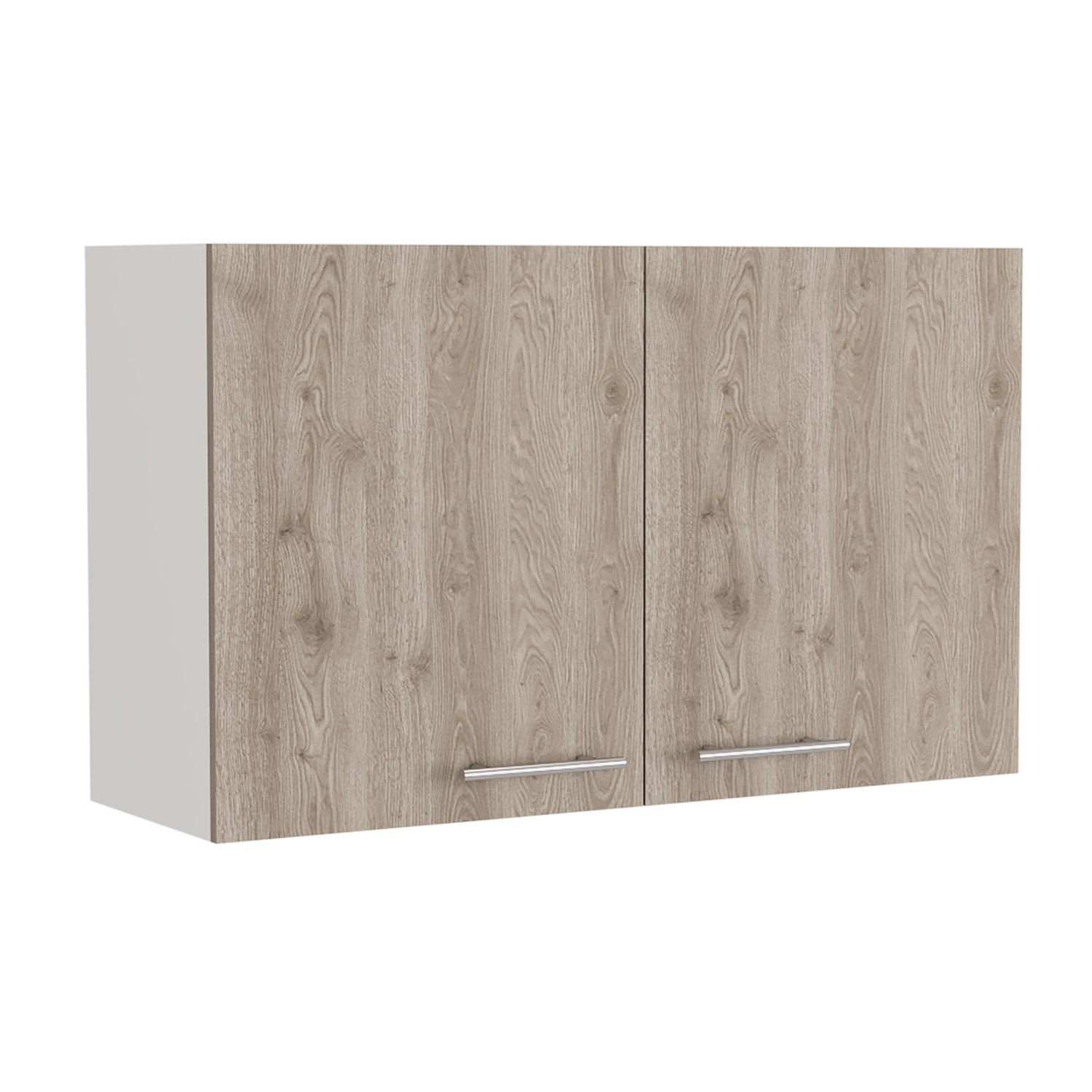 Mueble Aereo 2 Puertas Manchester Rta Blanco + Bardolino