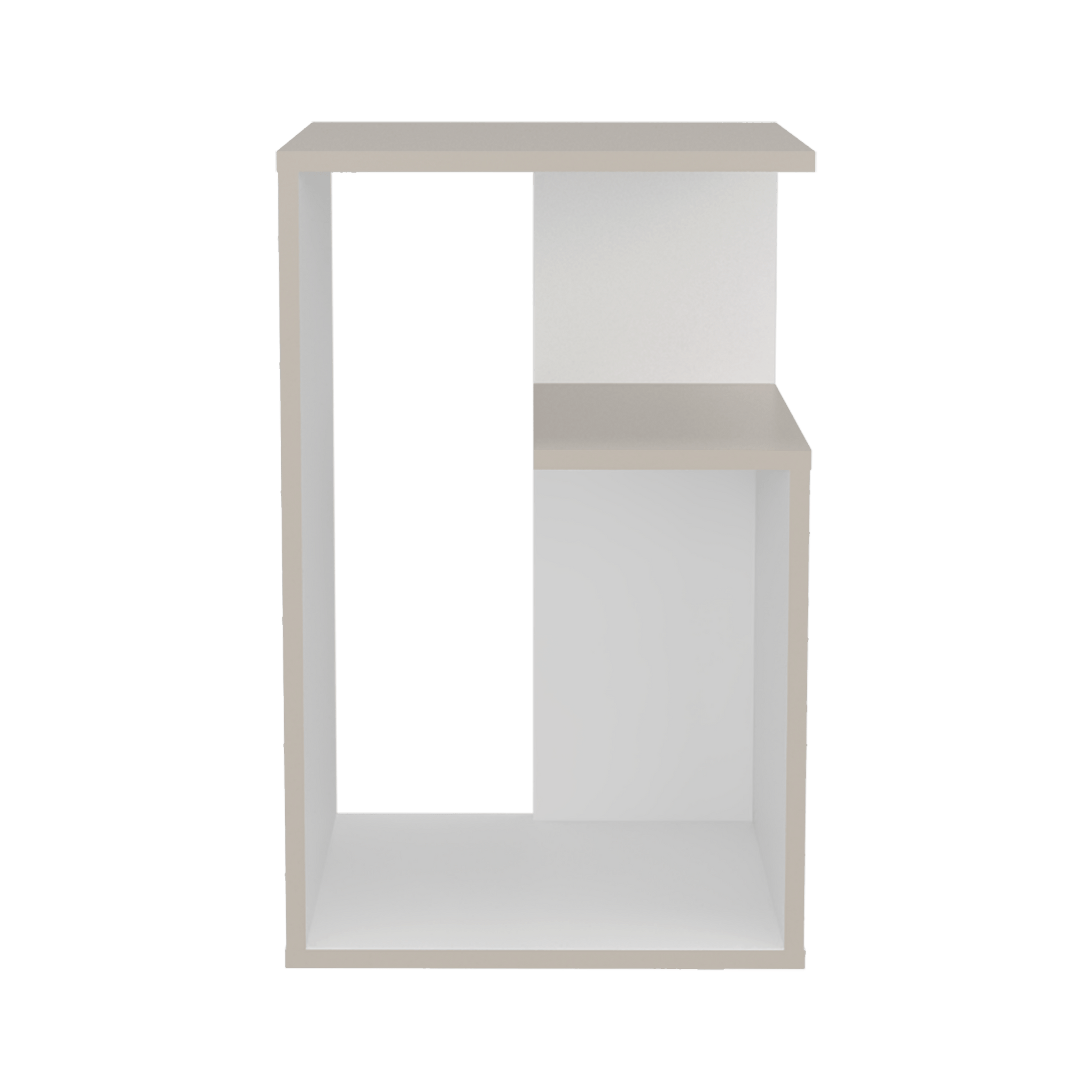 Mesa Auxiliar Everett 63X39X30 Rta Capri Blanco