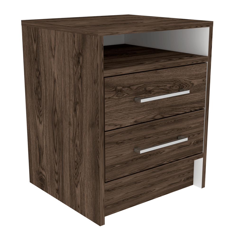 Mesa De Noche Eter Rta Milan + Blanco