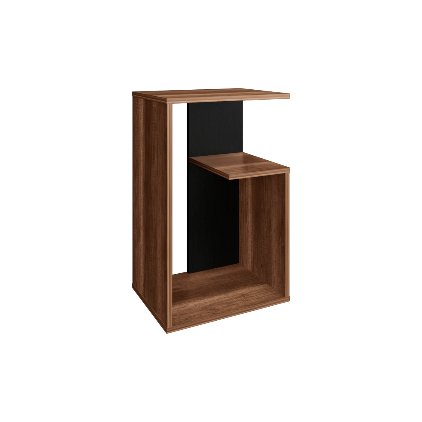 Mesa Auxiliar Everett 63X39X30 Rta Caramelo Wengue Zf