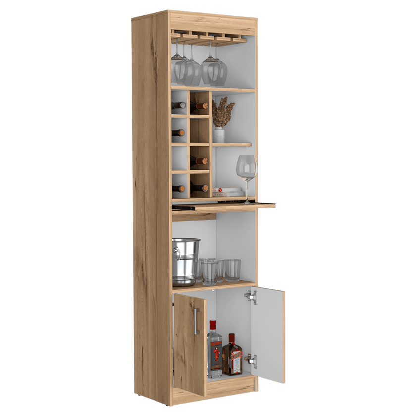 Mueble Bar Merlot Paris 180X51X32 Duna Blanco