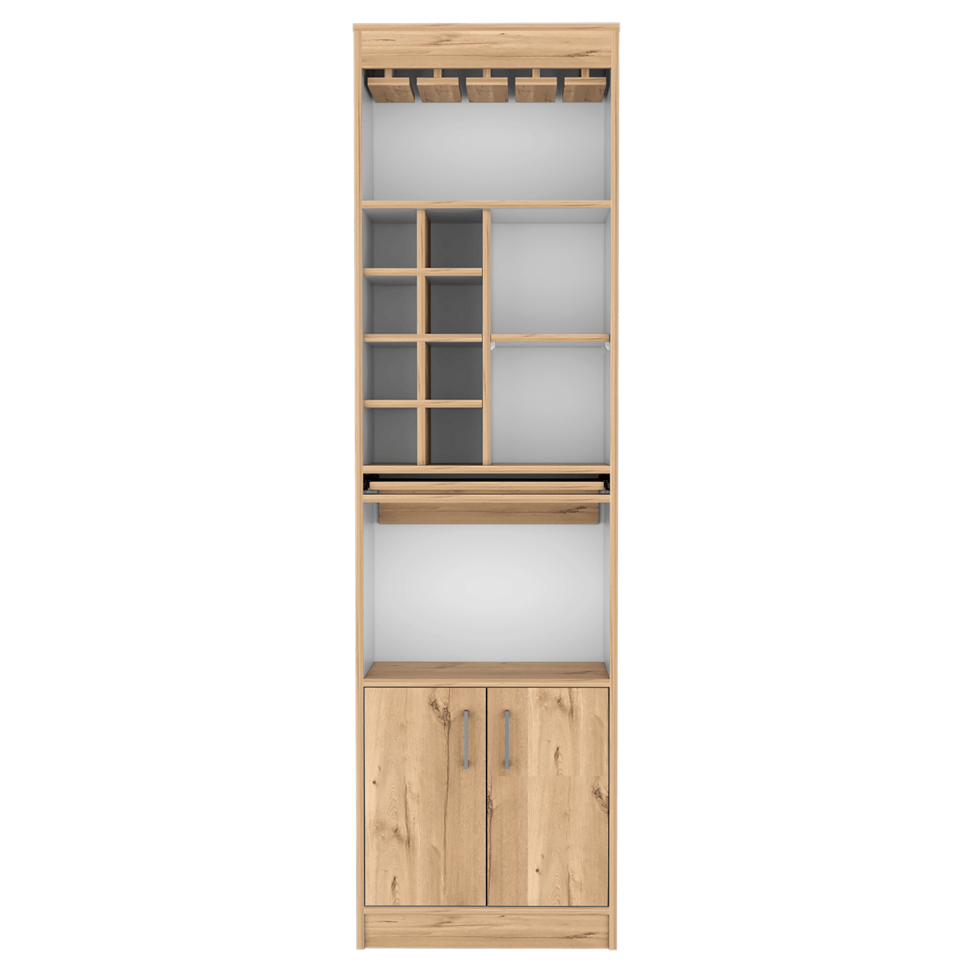 Mueble Bar Merlot Paris 180X51X32 Duna Blanco