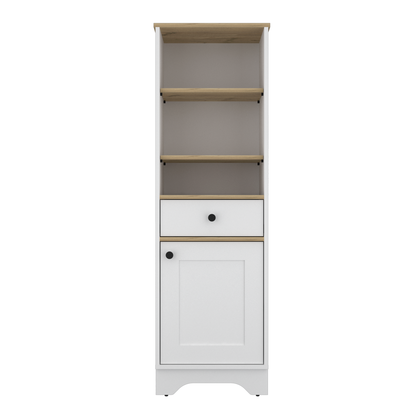 Mueble Optimizador 2 Bath Bi Color Rta Duna Blanco