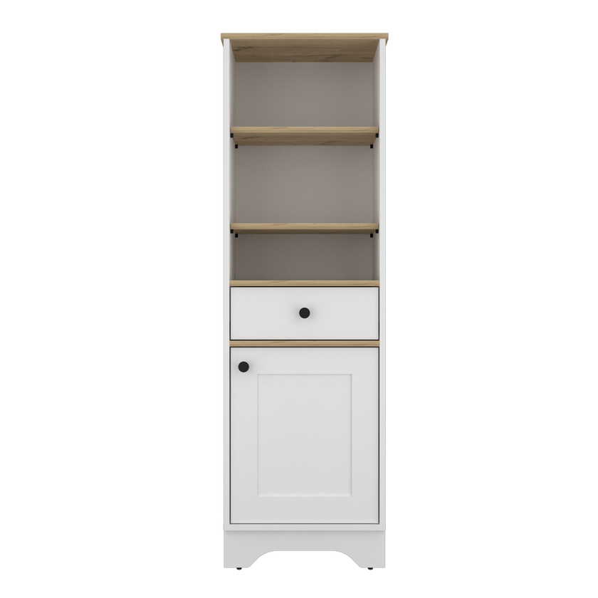 Mueble Optimizador 2 Bath Bi Color Rta Duna Blanco