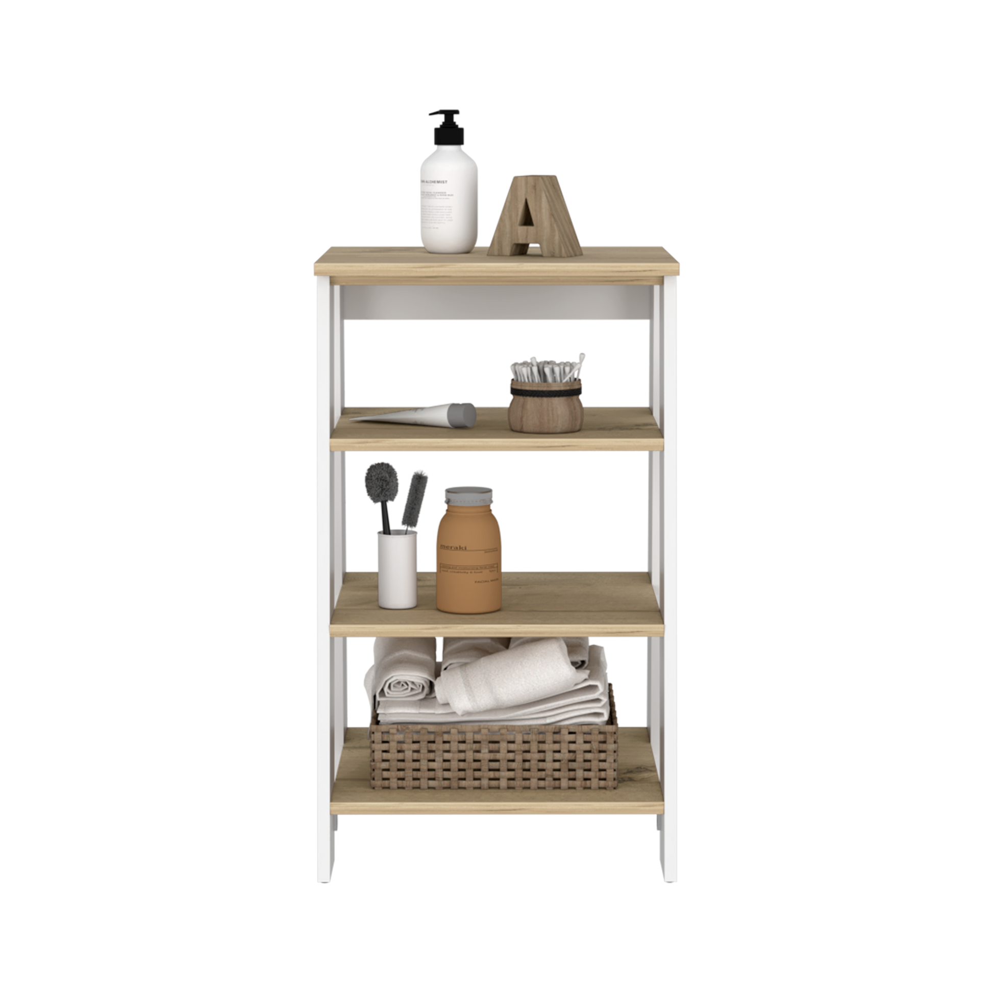 Mueble Organizador De Baño St Lucia Rta Duna + Blanco N/A