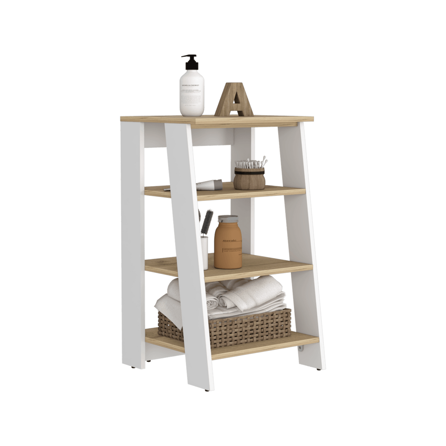 Mueble Optimizador 3 Bath Bi Color Rta Duna Blanco