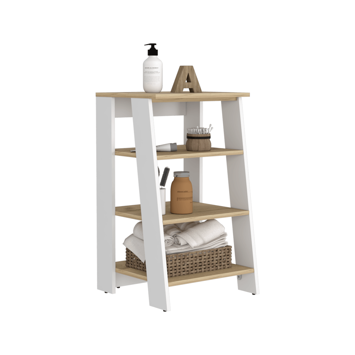 Mueble Optimizador 3 Bath Bi Color Rta Duna Blanco