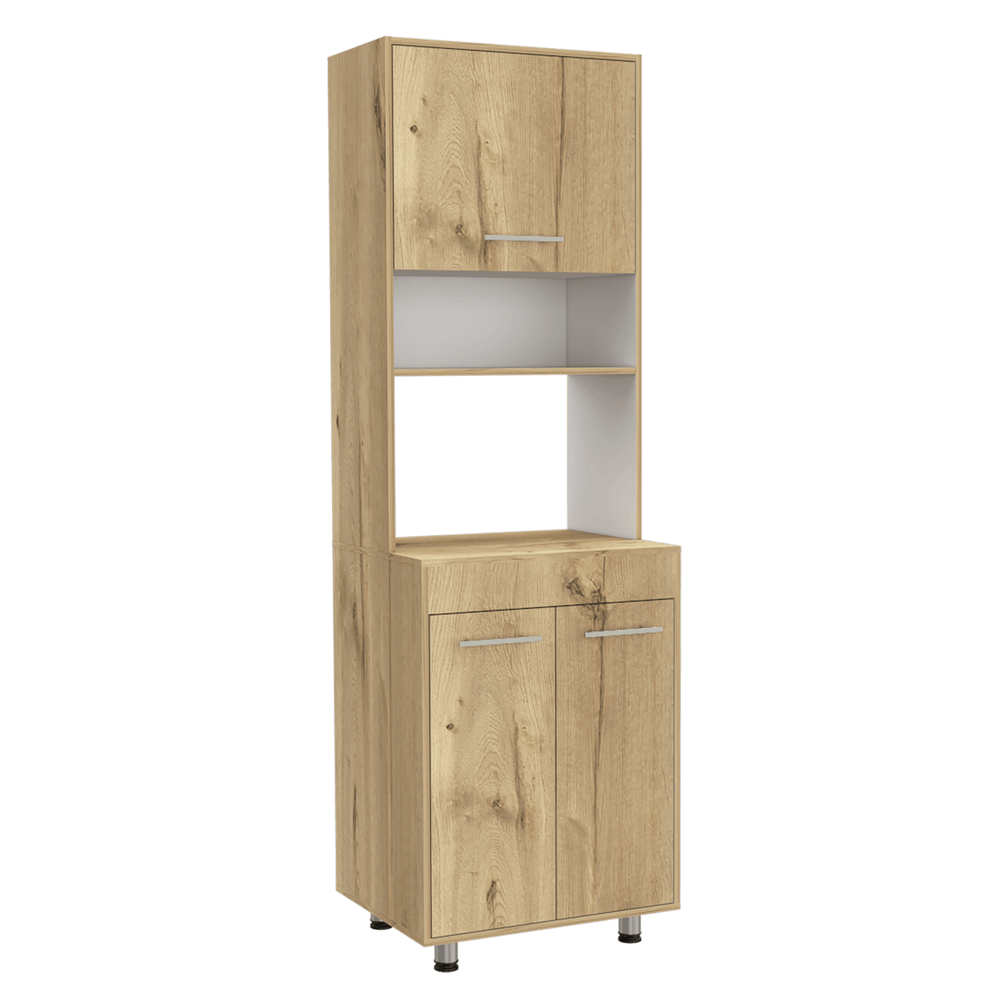 Alacena Kitchen 200X60X50 Orion Rta Duna Blanco