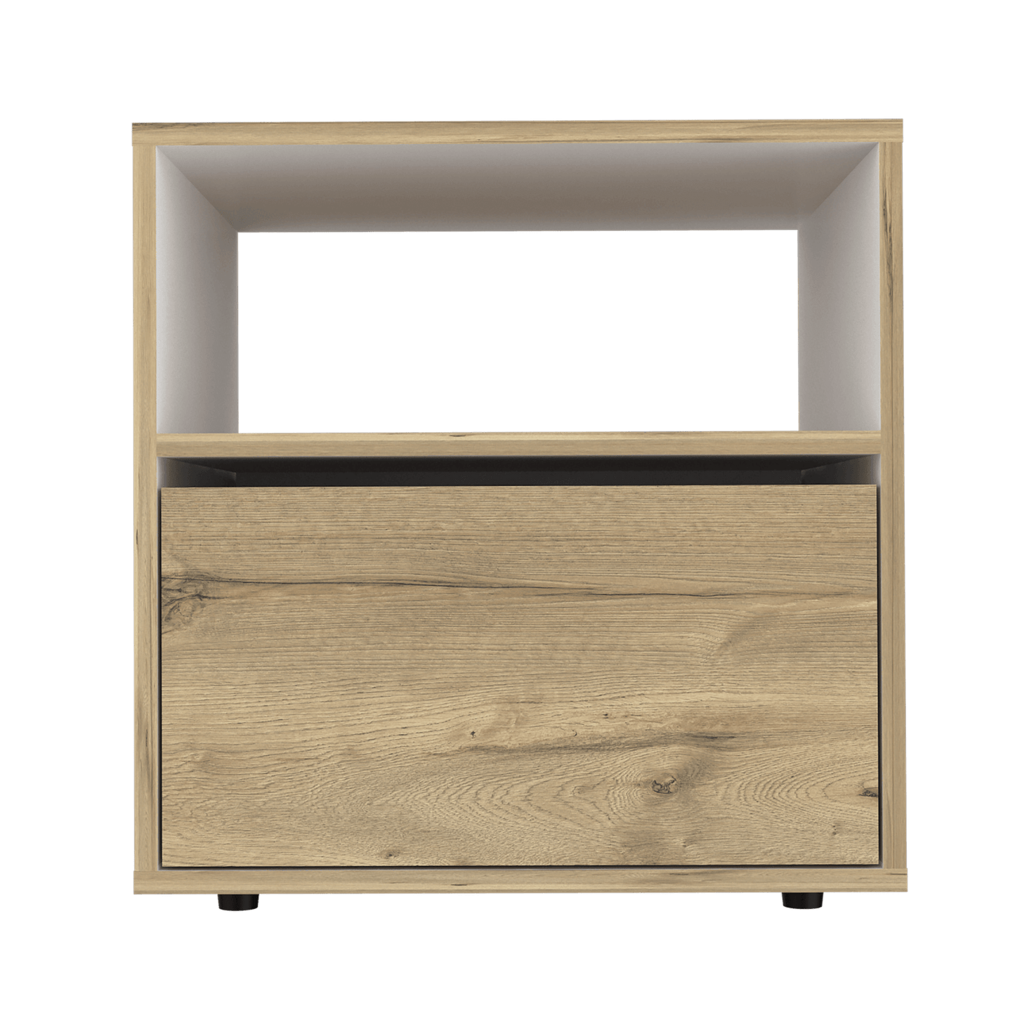 Mesa De Noche Galanto Rta Duna + Blanco