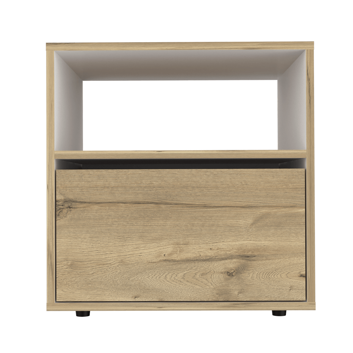 Mesa De Noche Galanto Rta Duna + Blanco