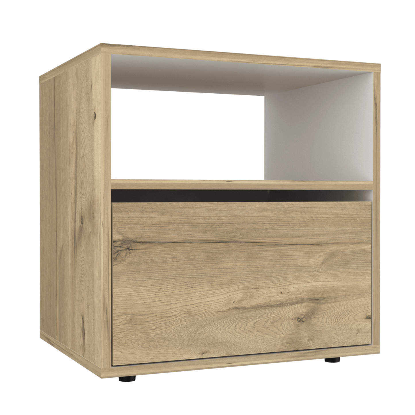 Mesa De Noche Galanto Rta Duna + Blanco