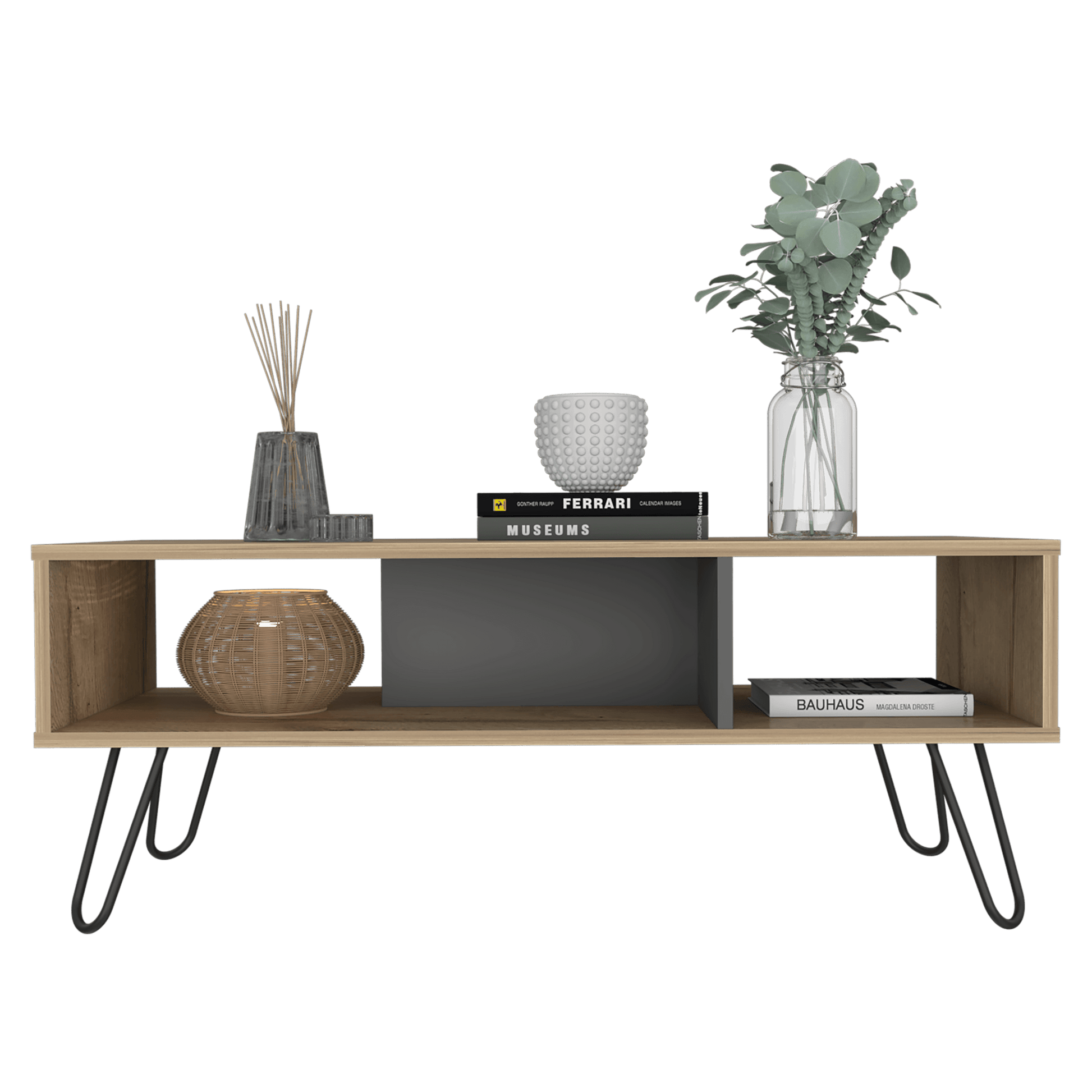 Mesa De Centro Vegas Rta Duna + Plomo