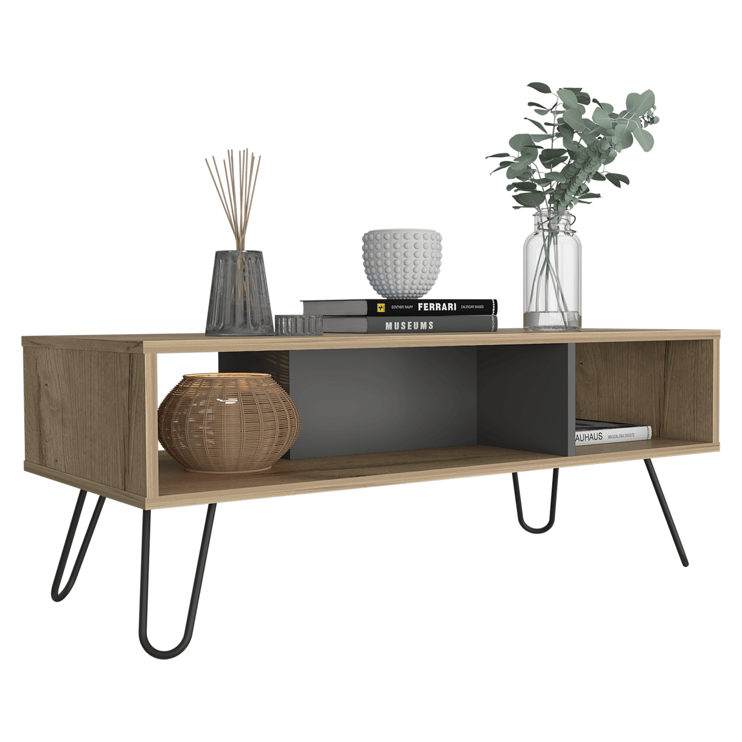 Mesa De Centro Vegas Rta Duna + Plomo