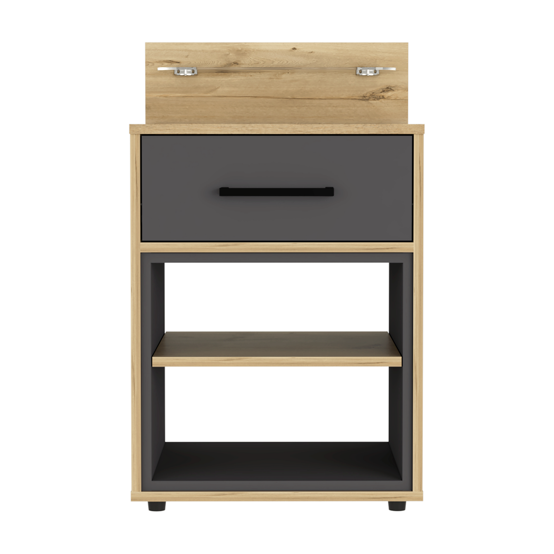 Mesa De Noche Saint Denis Rta Duna + Plomo