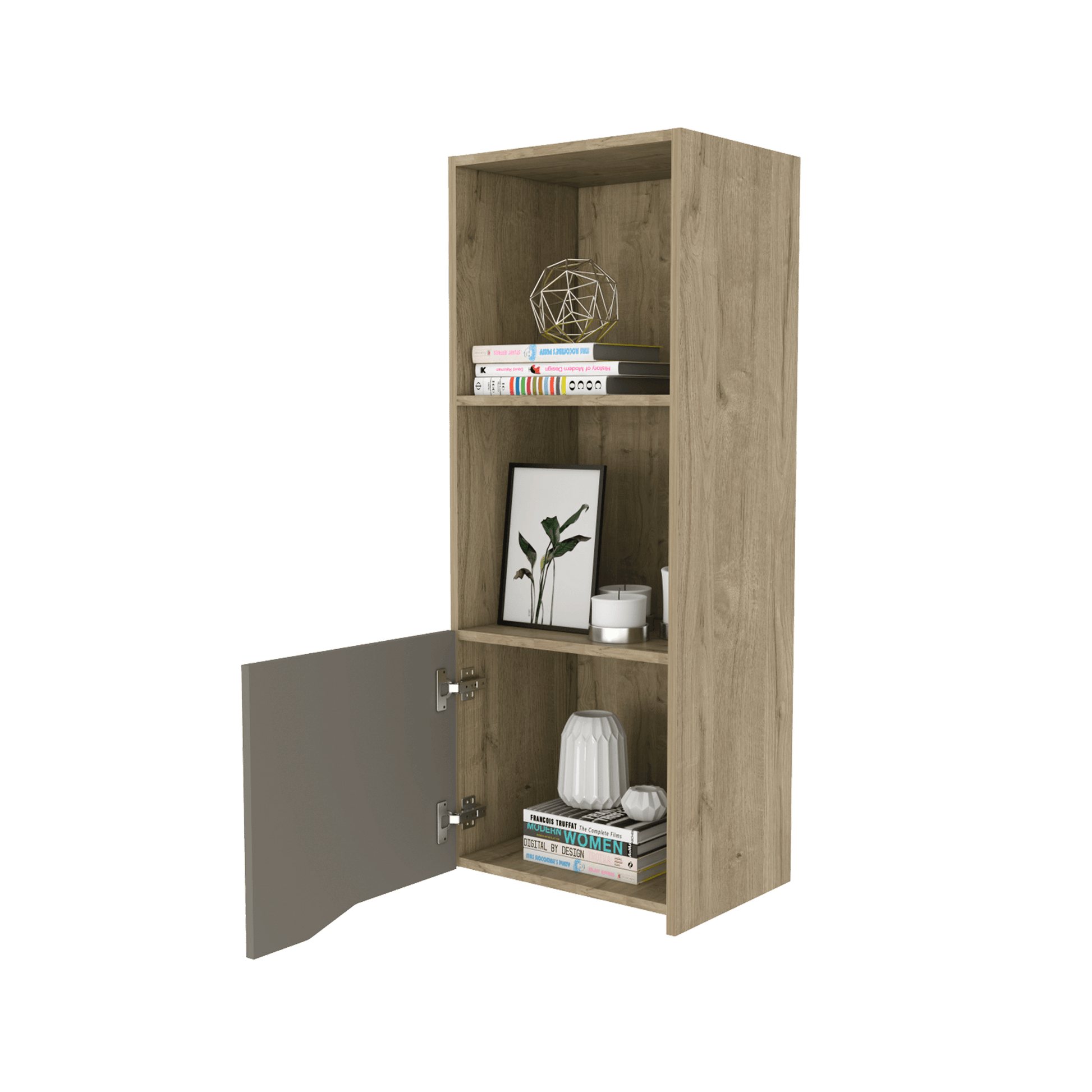 Mueble Alto Auxiliar Obregon Flotante Rta Duna Taupe