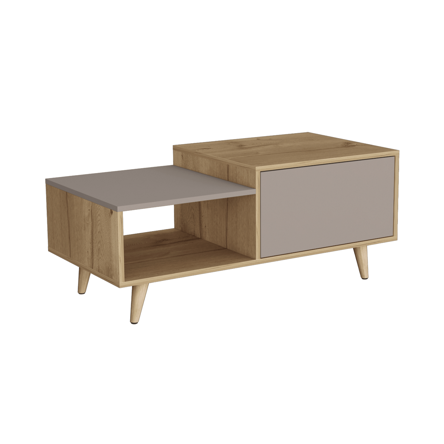 Mesa De Centro Bora 100 Rta Duna Taupe