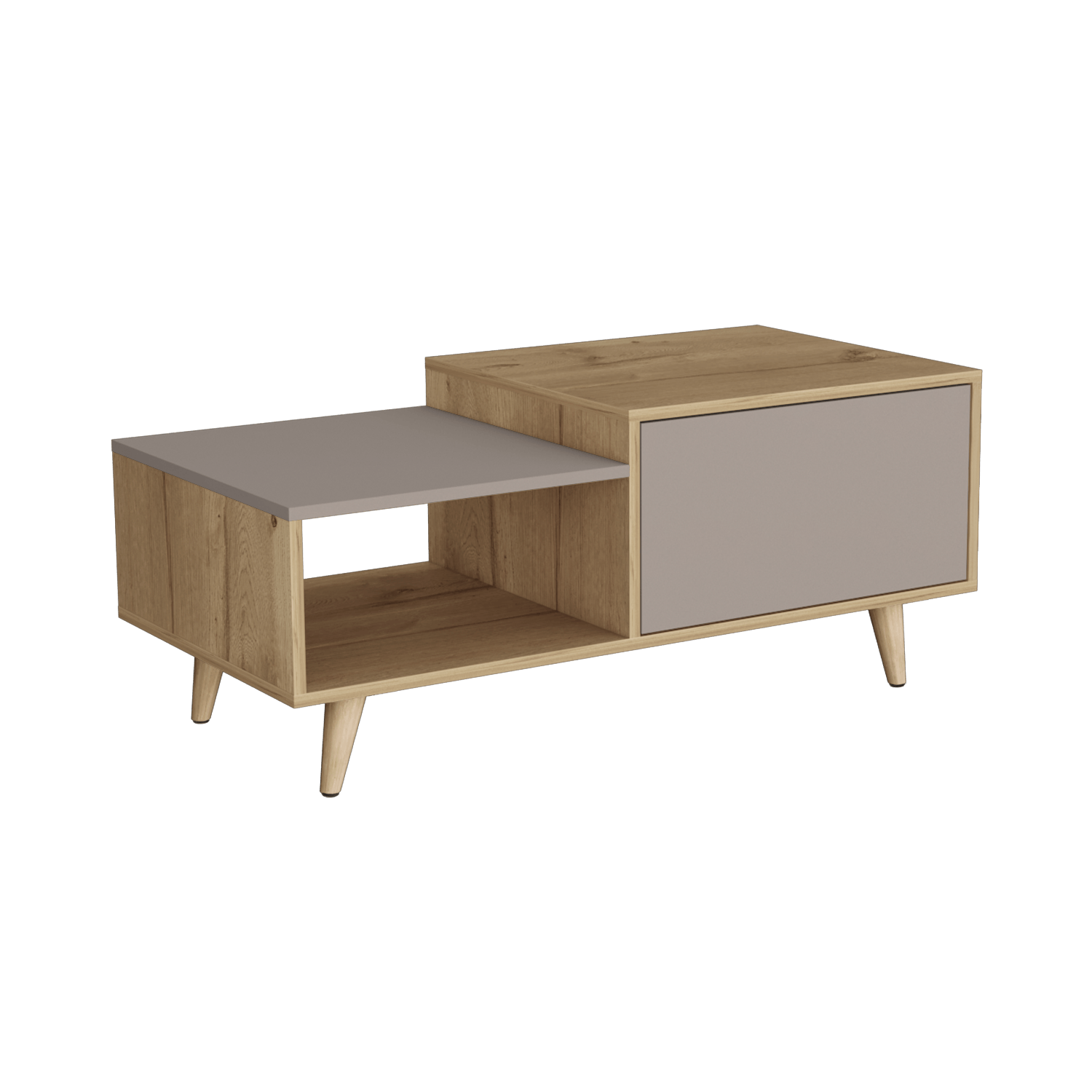 Mesa De Centro Bora 100 Rta Duna Taupe