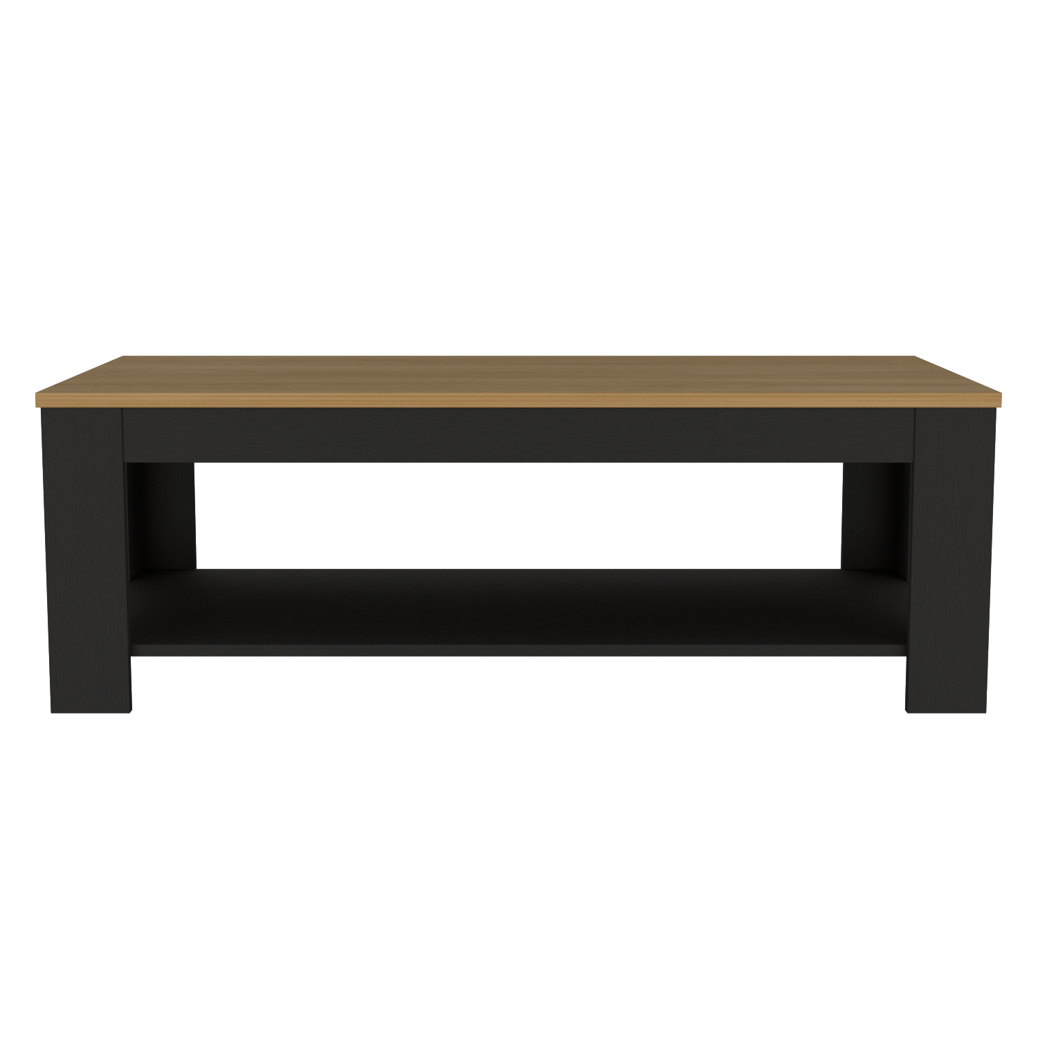 Mesa De Centro Cecil 41X120X60 Rta Wengue Fresno