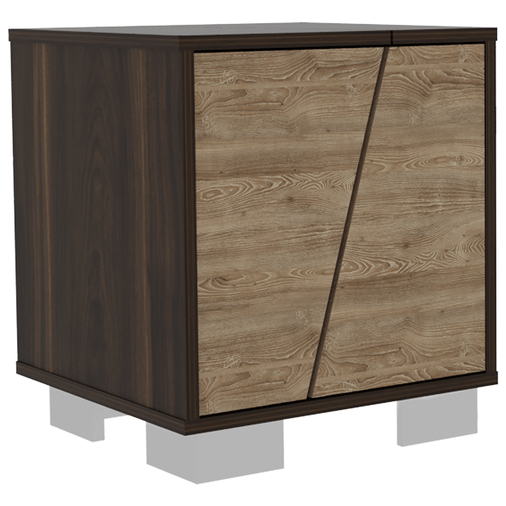 Mesa Aux Fraktal Nogal Miel