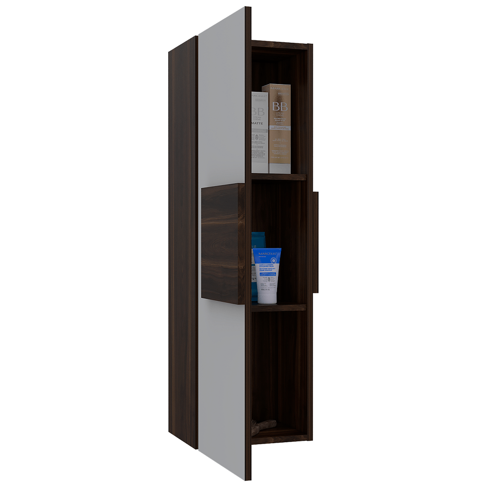 Mueble Auxiiar De Baño Vanguard Nogal N/A