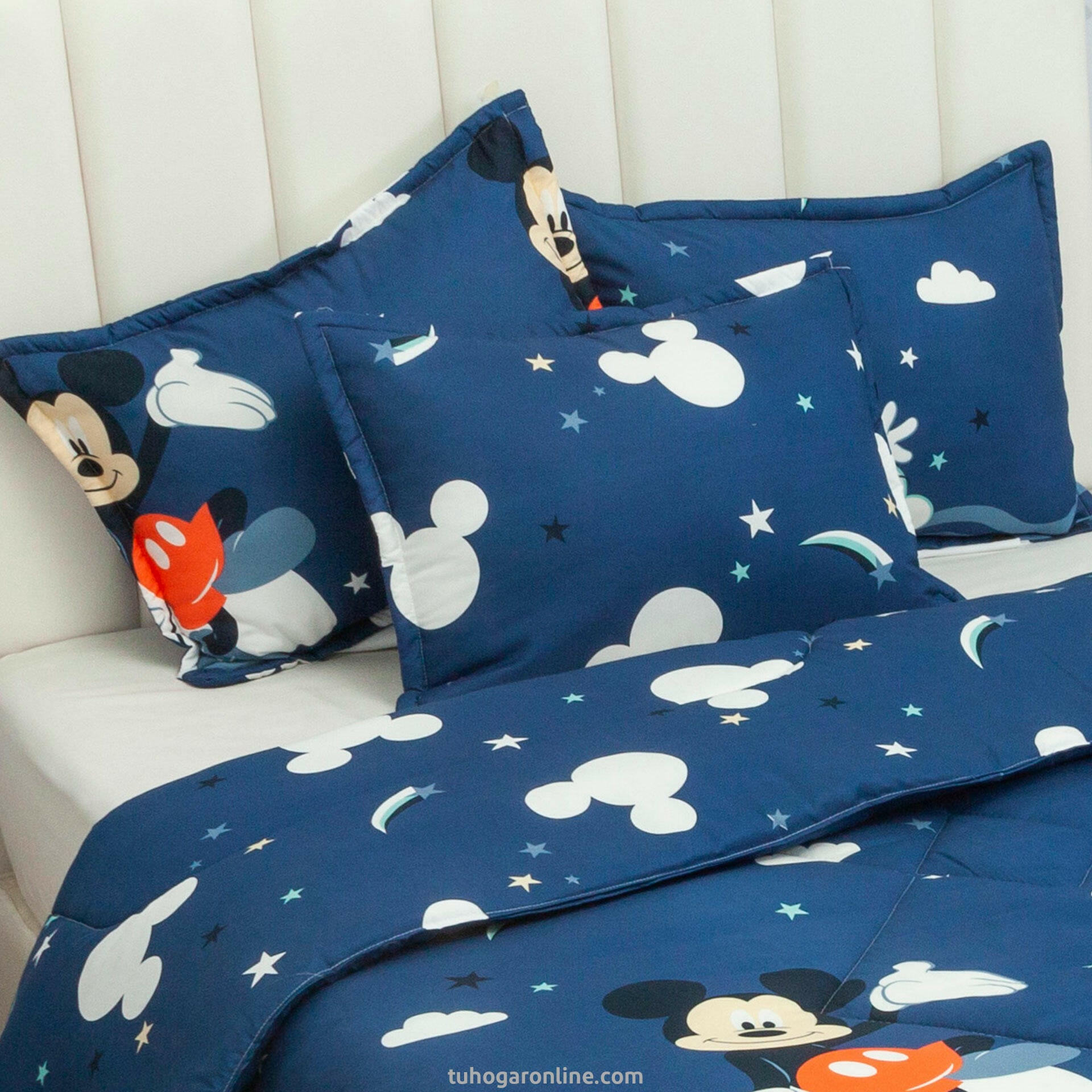 Cubrelecho Acolchado Disney Mickey Jr