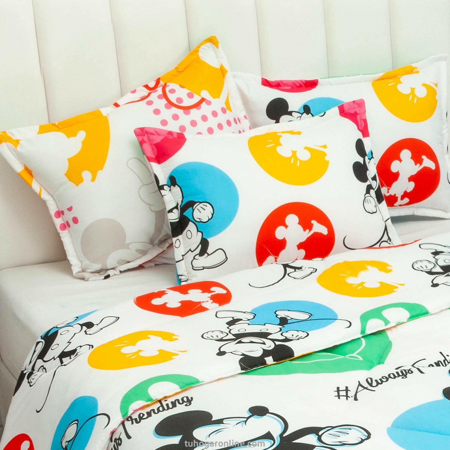 Cubrelecho Acolchado Disney Mickey Mouse