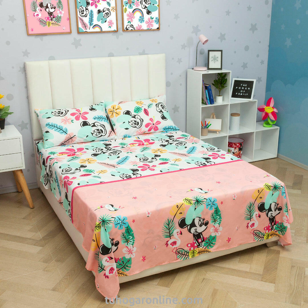 Juego De Sábanas Disney Plus Minnie