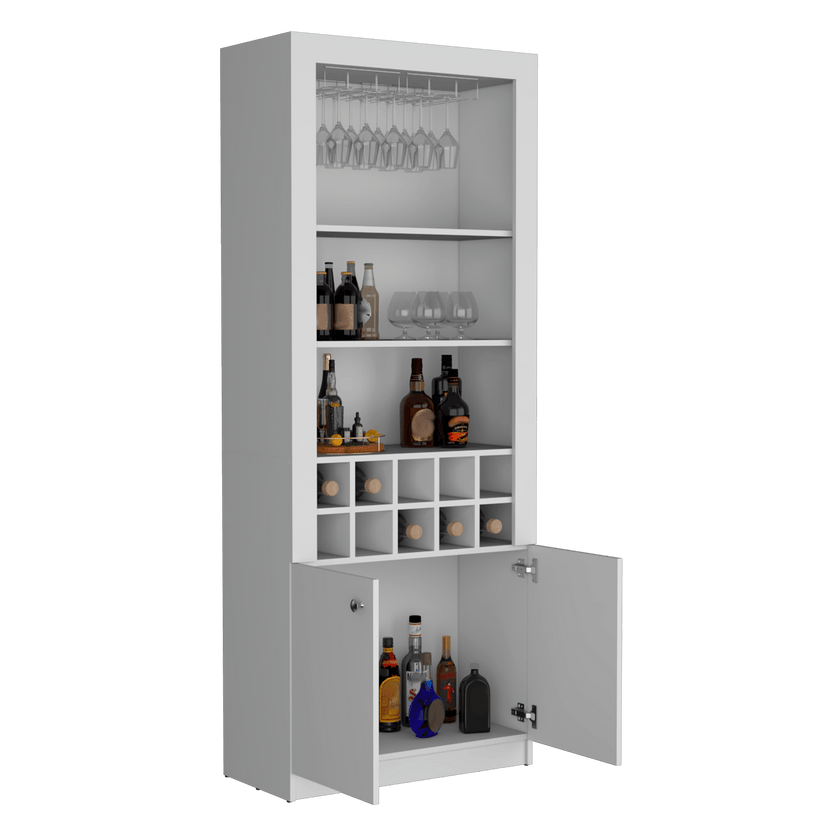 Mueble Bar Nebo 190X75X36 Rta Blanco Zf