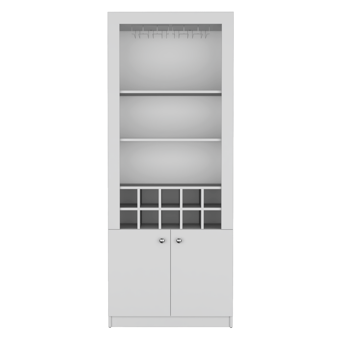Mueble Bar Nebo 190X75X36 Rta Blanco Zf