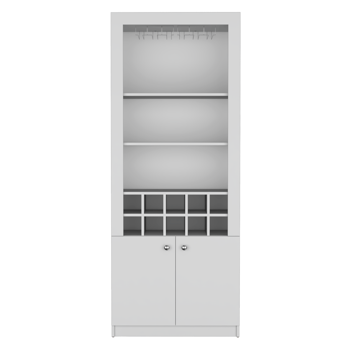 Mueble Bar Nebo 190X75X36 Rta Blanco Zf