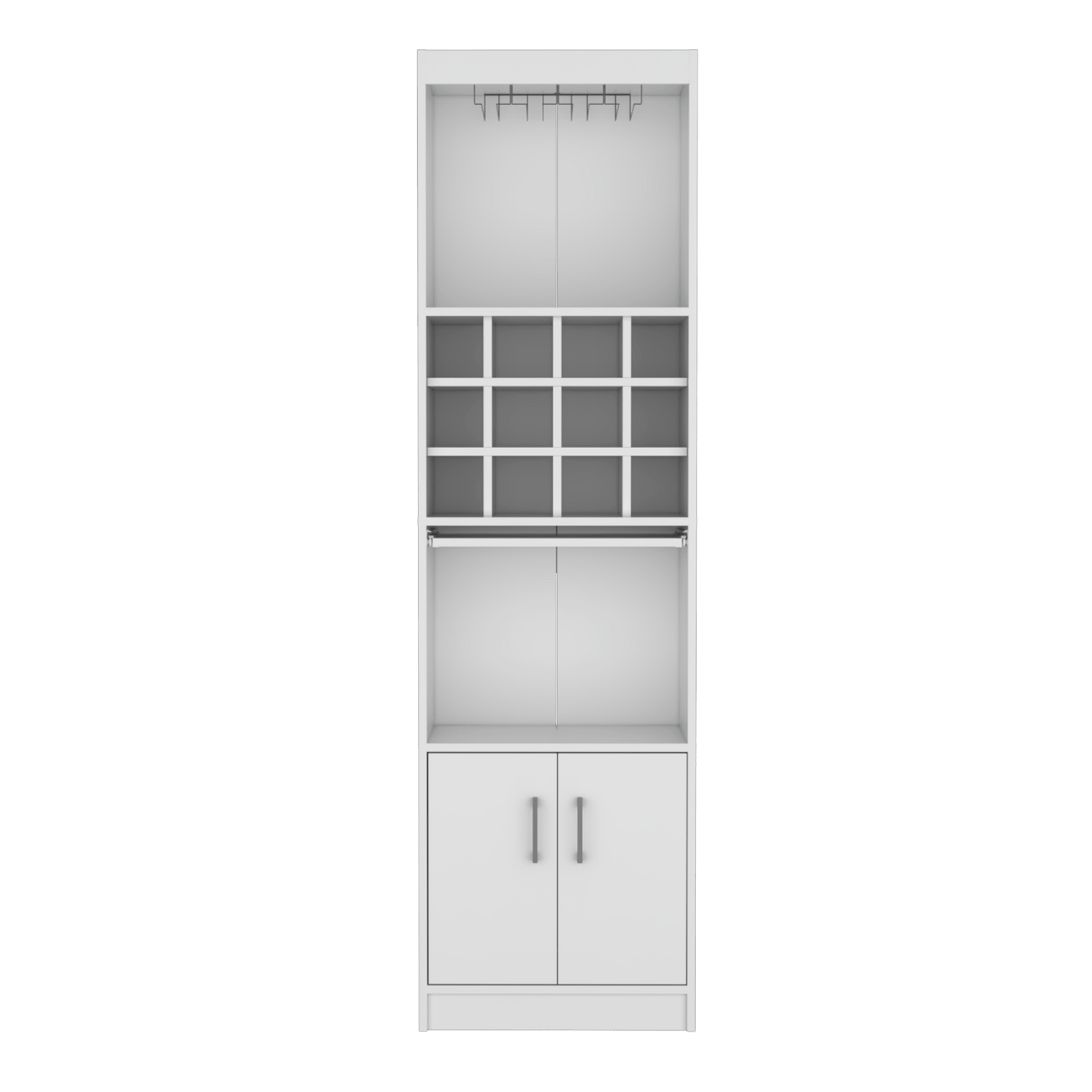 Mueble Bar Kevil 180X51X34 Rta Blanco Zf