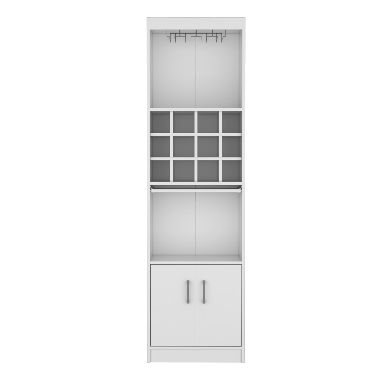 Mueble Bar Kevil 180X51X34 Rta Blanco Zf