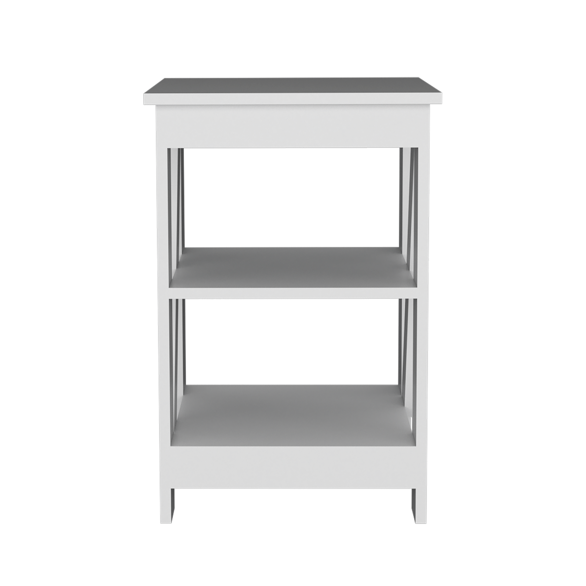Mesa Auxiliar Taylor 60X40X40 Rta Blanco Zf