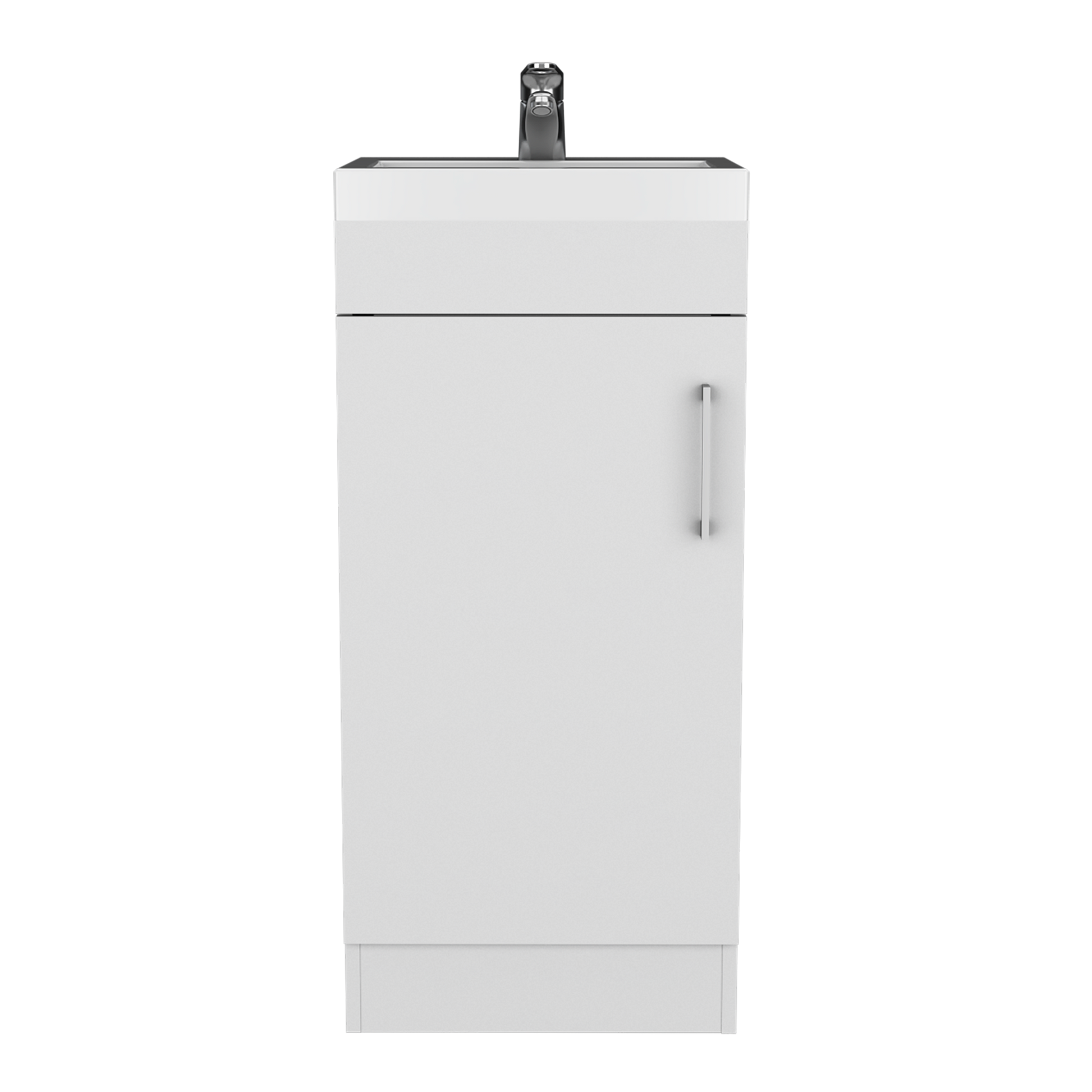 Mueble Lavamanos Madrid 83X40X33 Rta Blanco Zf