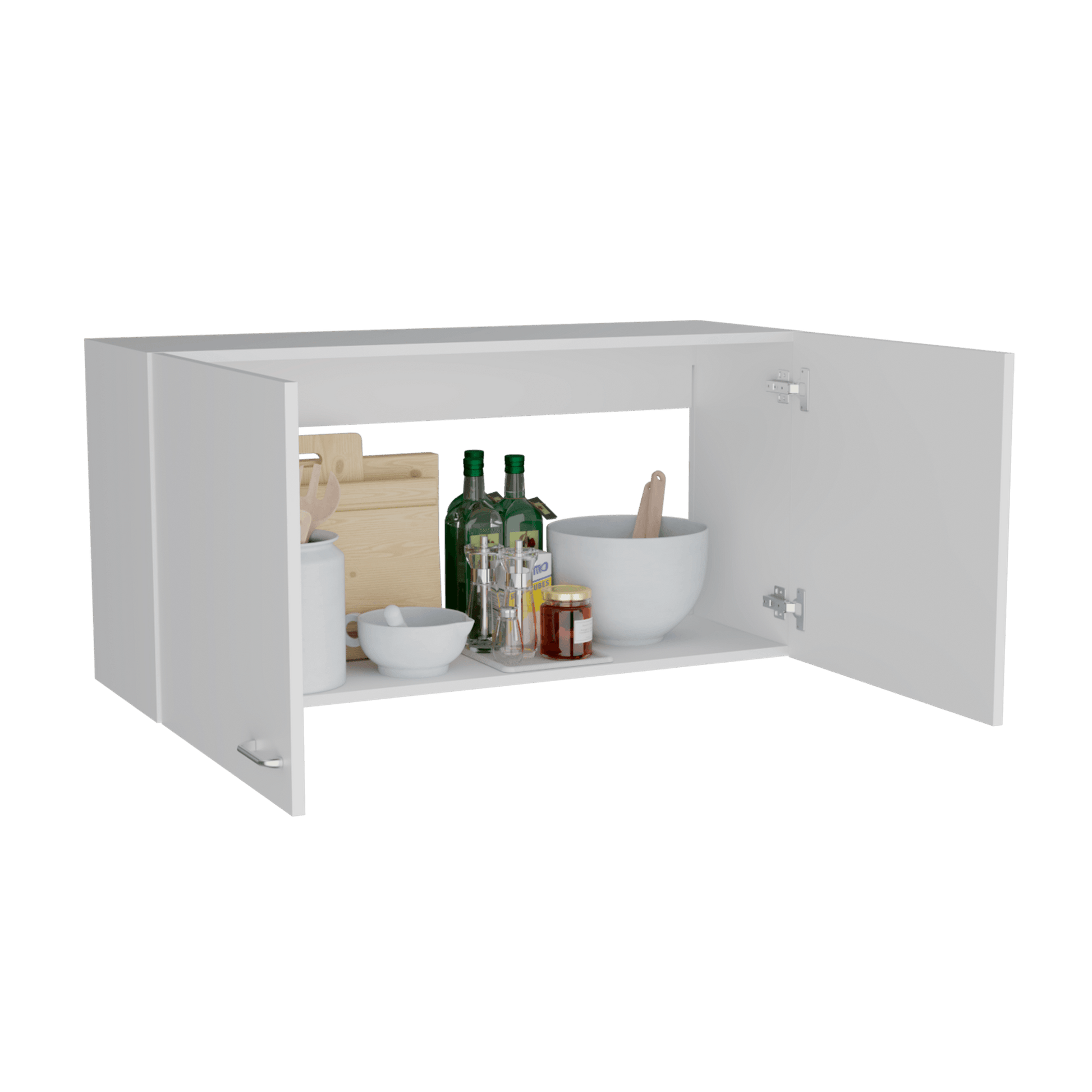 Mueble Superior Cocina Napoles 100 Rta Blanco Zf