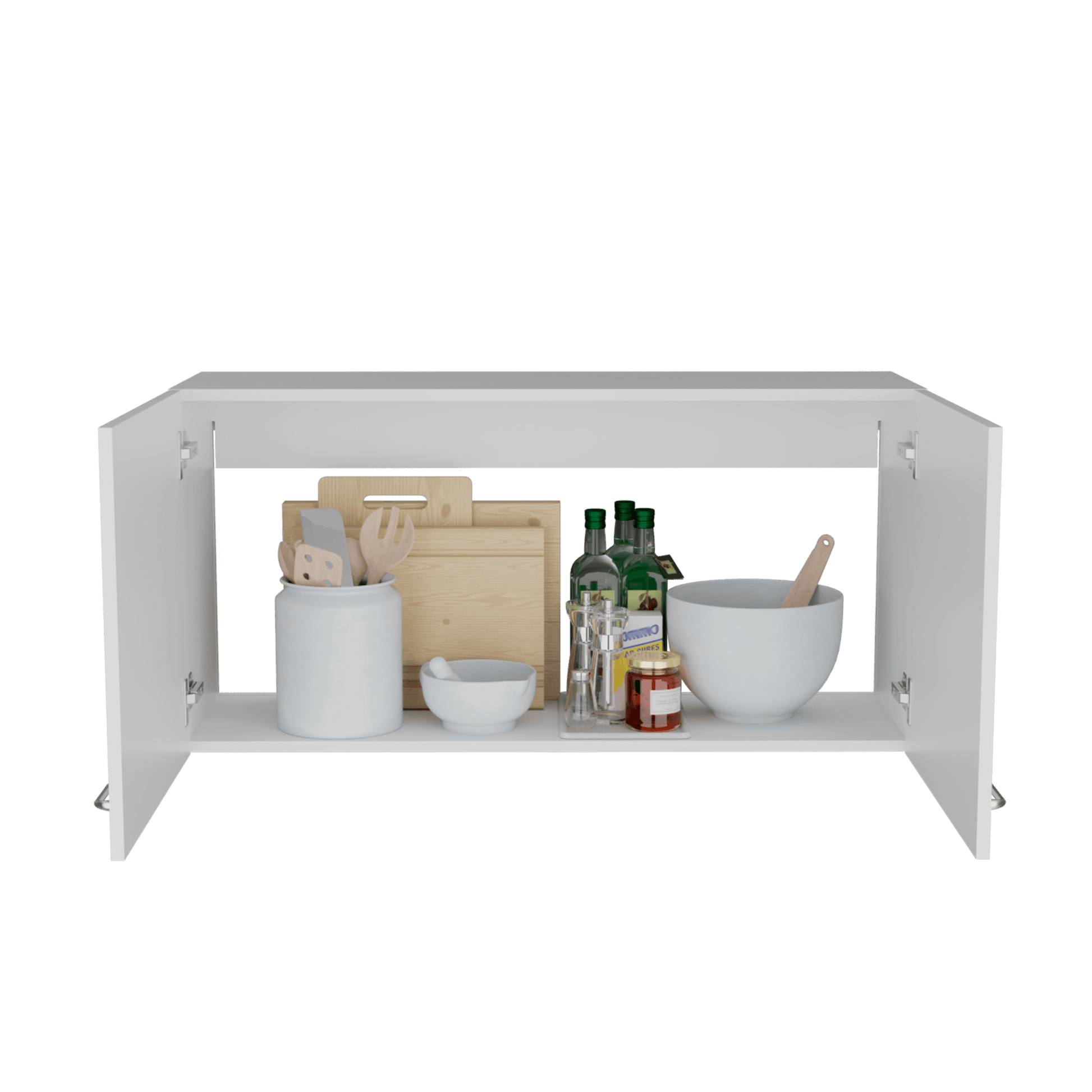 Mueble Superior Cocina Napoles 100 Rta Blanco Zf
