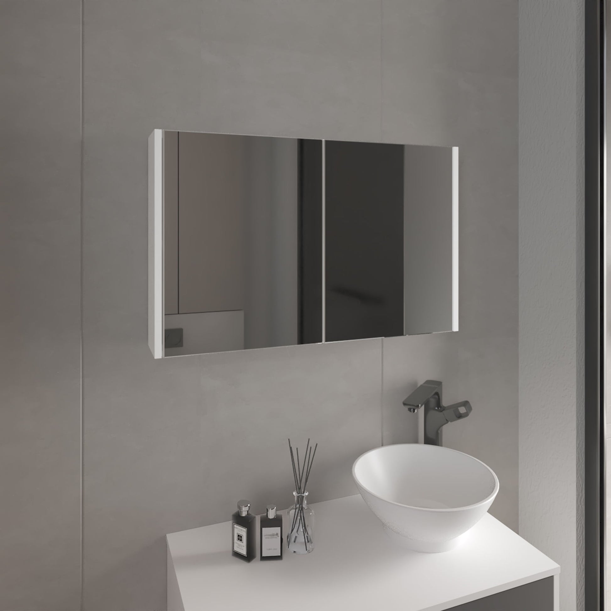 Botiquin 50X80X15 C/Puertas Rta Blanco Zf