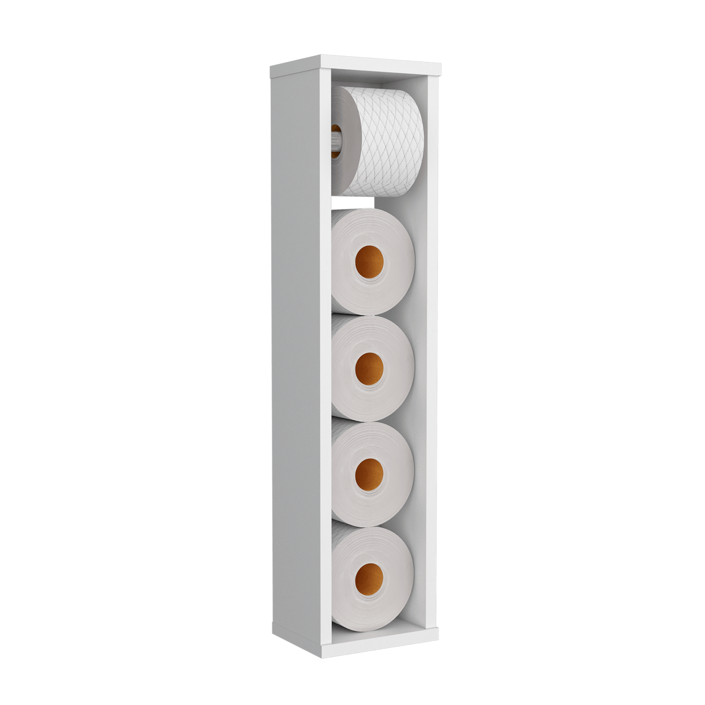 Mueble Organizador Bali Baño 71X16X13 Rta Blanco Zf