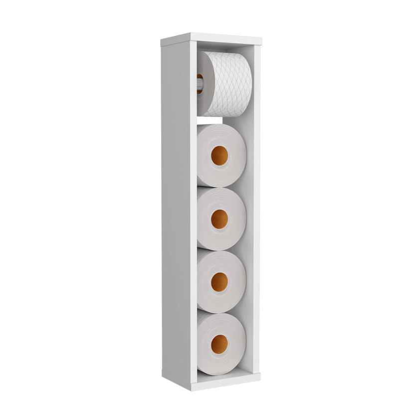Mueble Organizador Bali Baño 71X16X13 Rta Blanco Zf