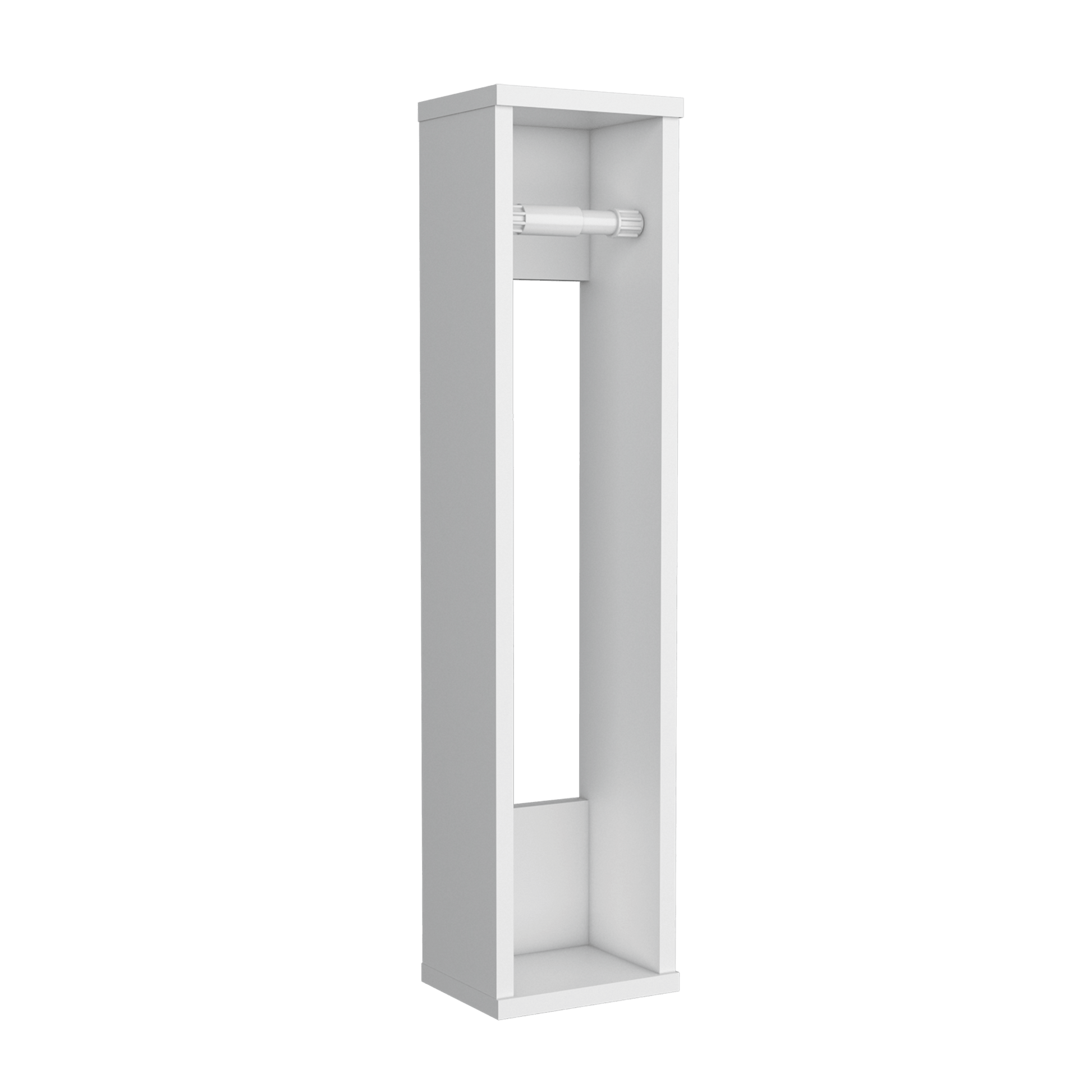 Mueble Organizador Bali Baño 71X16X13 Rta Blanco Zf